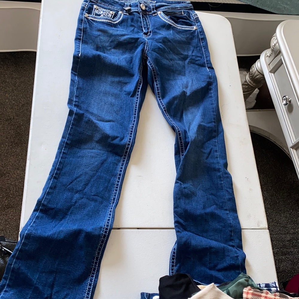 Boot cut jeans